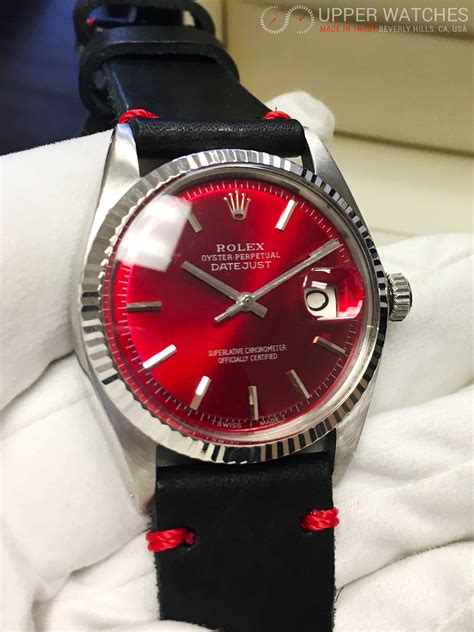 rolex red watch|More.